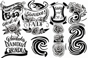 grandparents minimalist ideas tattoo idea