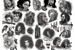 Iconic scenes from the book tattoo idea