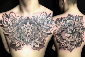 Wanderer through the fog tattoo idea