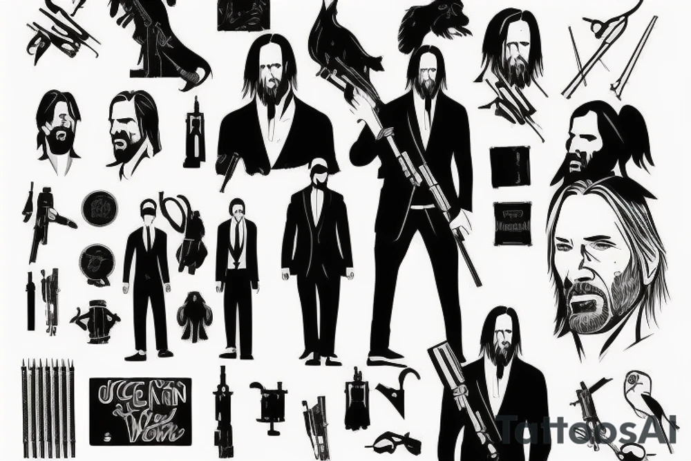 John wick tattoo idea