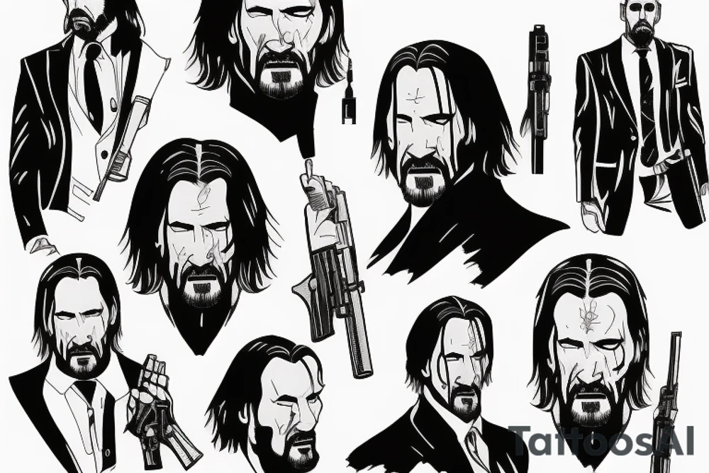 John wick tattoo idea