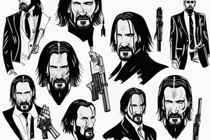 John wick tattoo idea