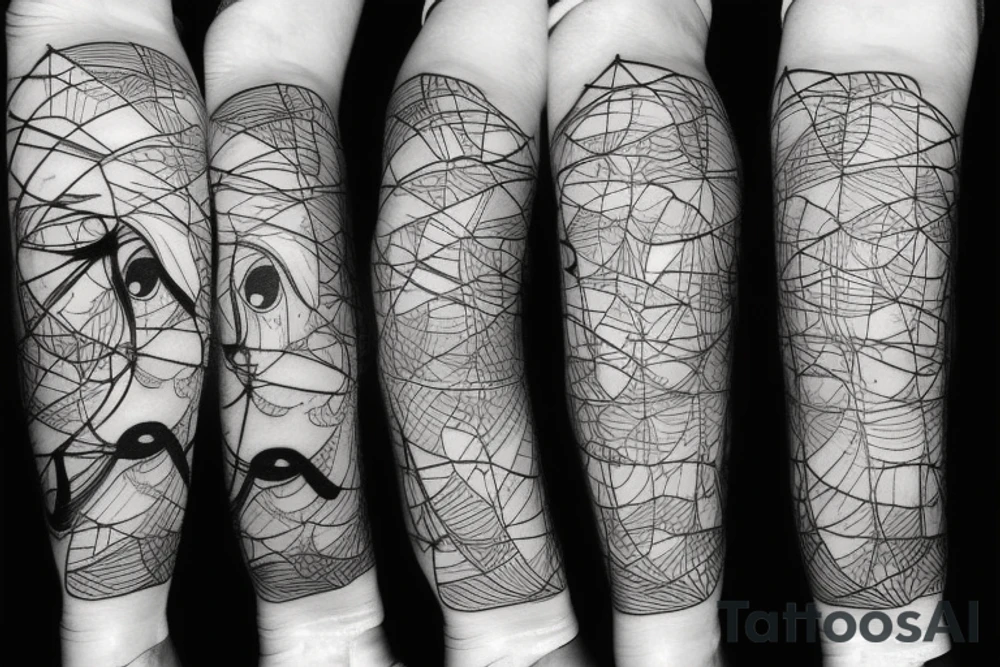 Lines tattoo idea