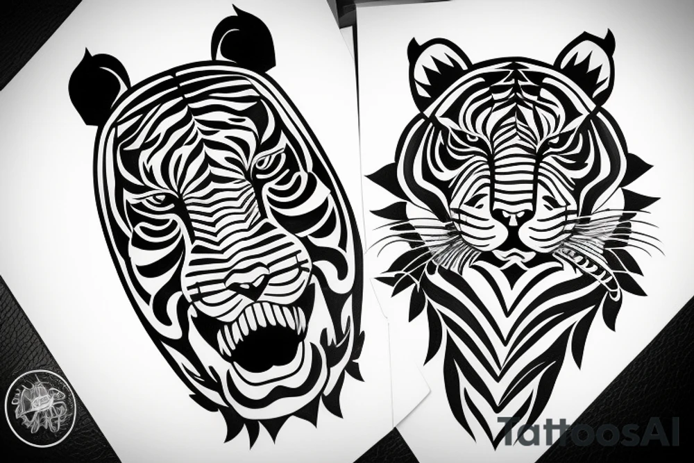 Malaysian Tiger tattoo idea