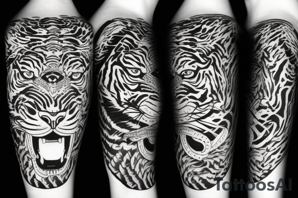 Malaysian Tiger tattoo idea