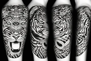 Malaysian Tiger tattoo idea