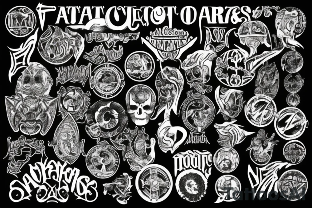 1973, 1971, 2000, 2003 tattoo idea