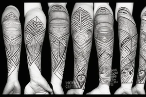 Justice Scale and Pirate ship tattoo idea