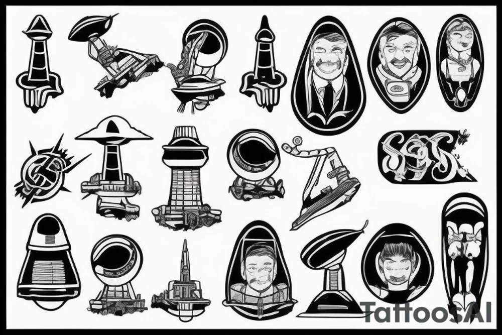 Gleðikonur tattoo idea
