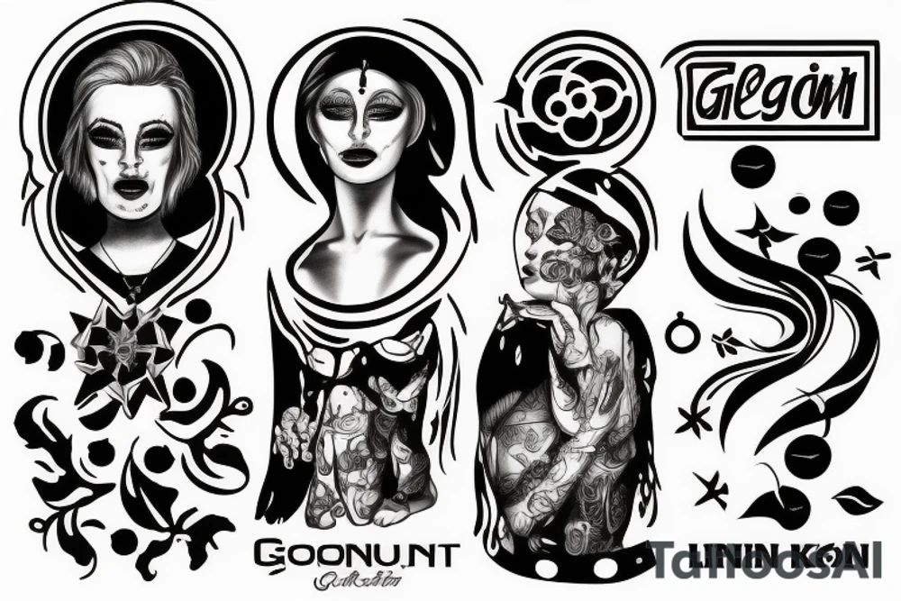 Gleðikonur tattoo idea