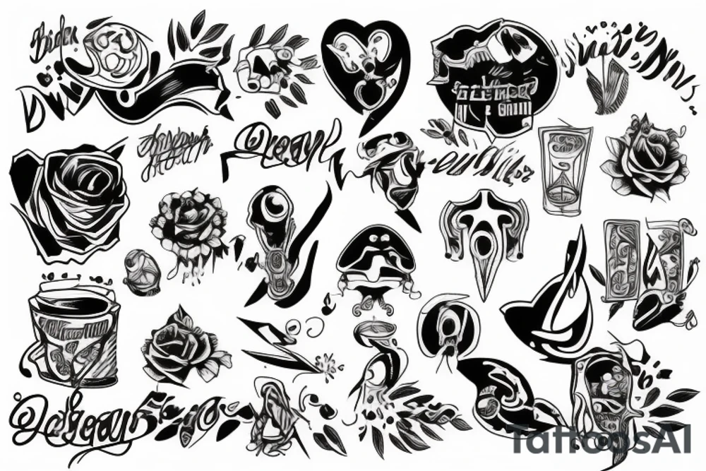 Drunk tattoo idea