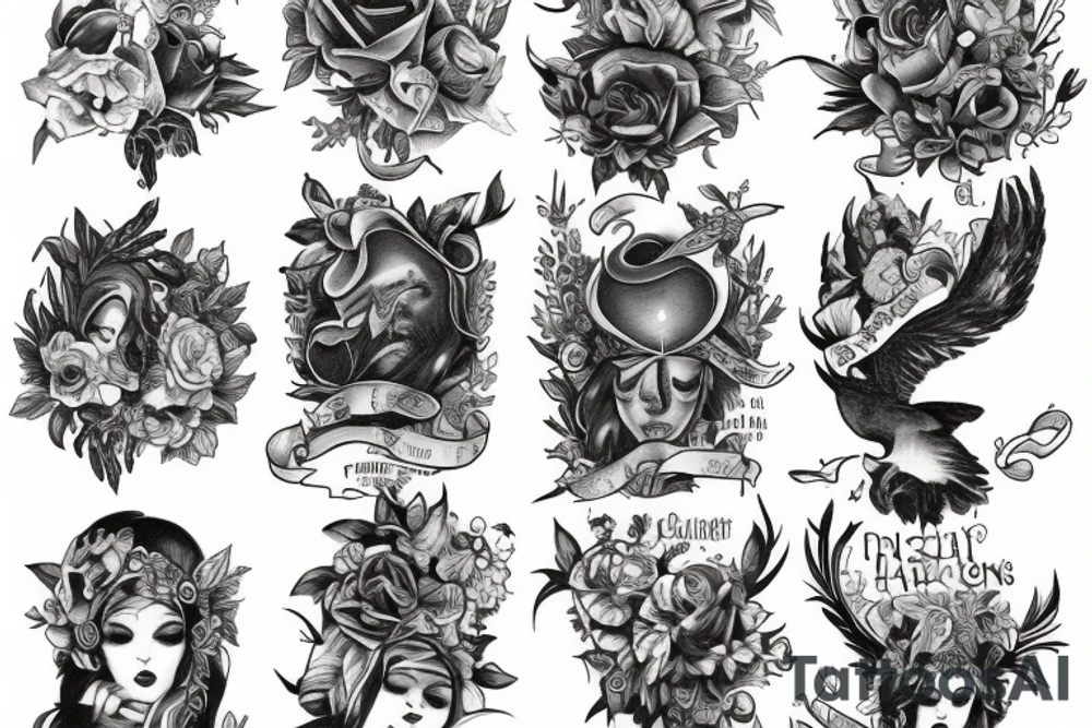 Christians and fun with hidden past of sexual and wild past. tattoo idea