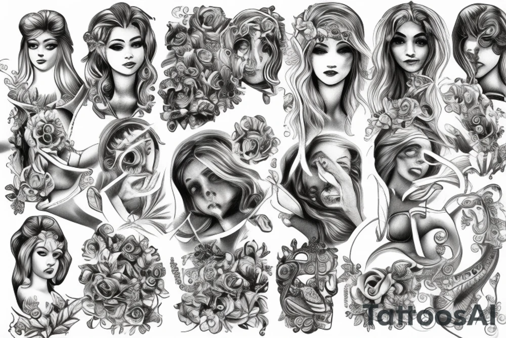 Christians and fun with hidden past of sexual and wild past. tattoo idea