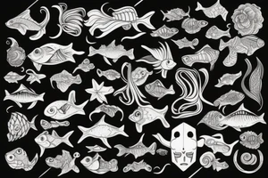 Beta fish tattoo idea