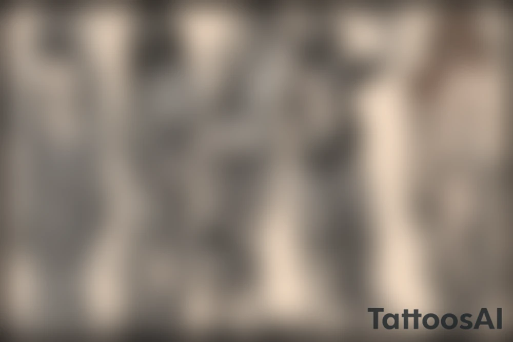 Christ with hidden drinking and sexual past tattoo idea