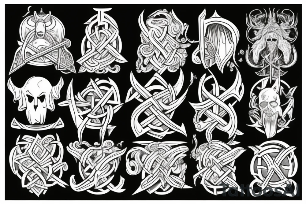 Chirstian, Viking, scottish, Irish, meti. tattoo idea