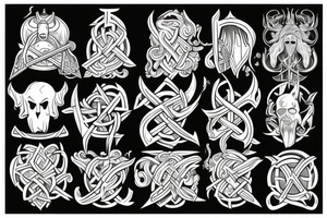 Chirstian, Viking, scottish, Irish, meti. tattoo idea
