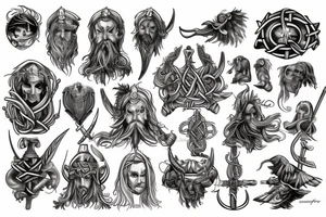 Chirstian, Viking, scottish, Irish, meti. tattoo idea