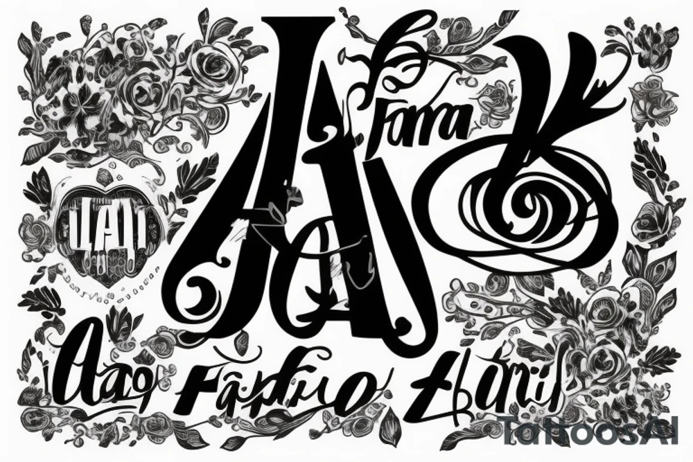 La Familia es todo tattoo idea