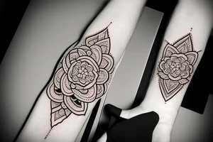 Tattoo for husband named "Pratik" tattoo idea