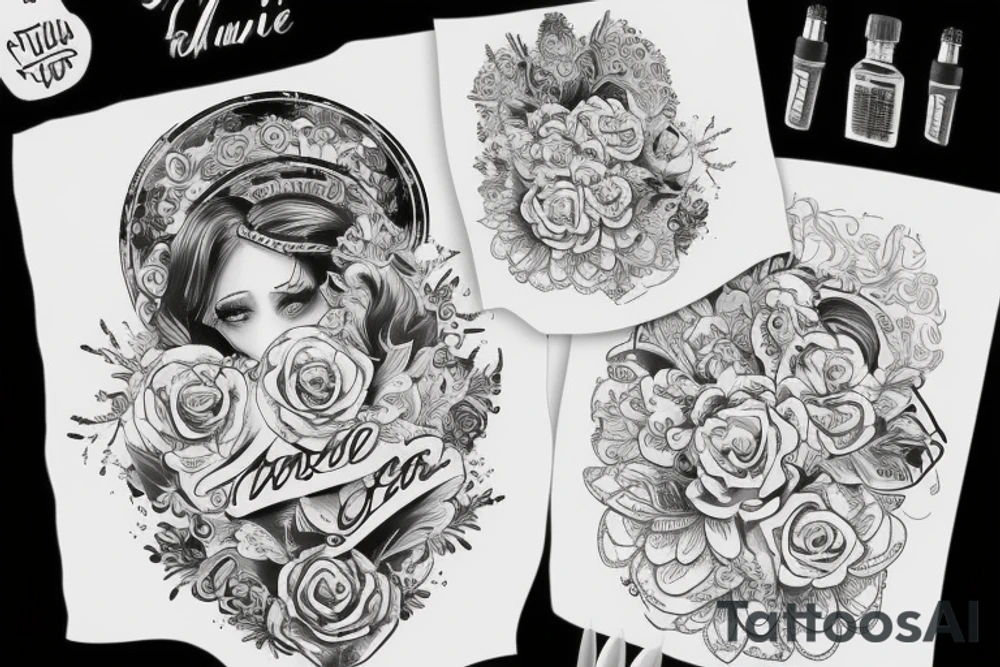 Бусидо и тигр tattoo idea