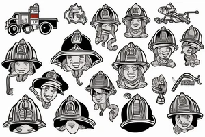 Indian firefighter tattoo idea