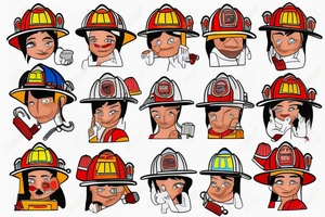 Indian firefighter tattoo idea