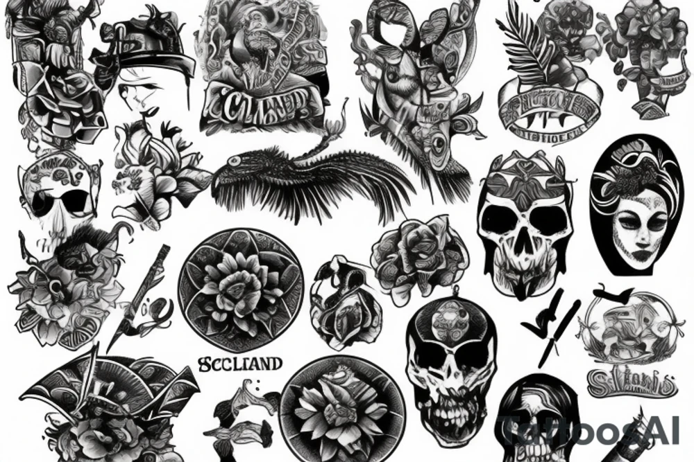 Scotland tattoo idea