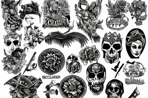 Scotland tattoo idea