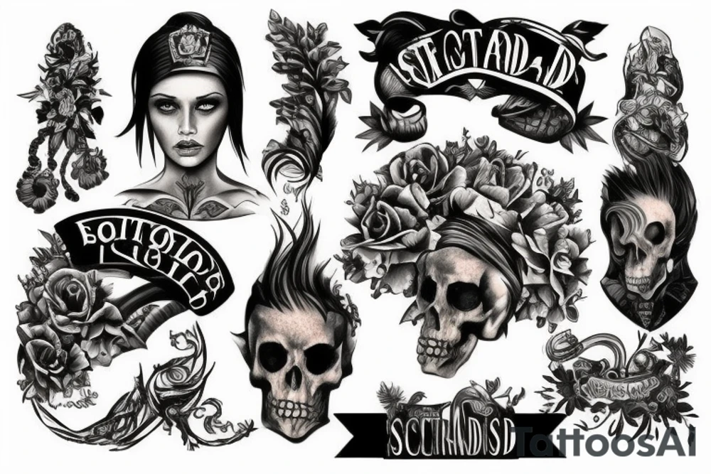 Scotland tattoo idea