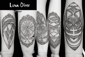 Luna and Oliver tattoo idea