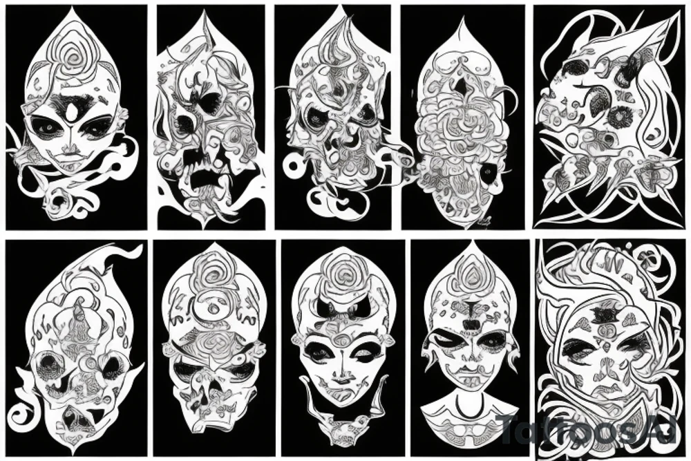 Kali mata tattoo idea