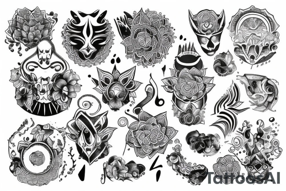 Visnu tattoo idea