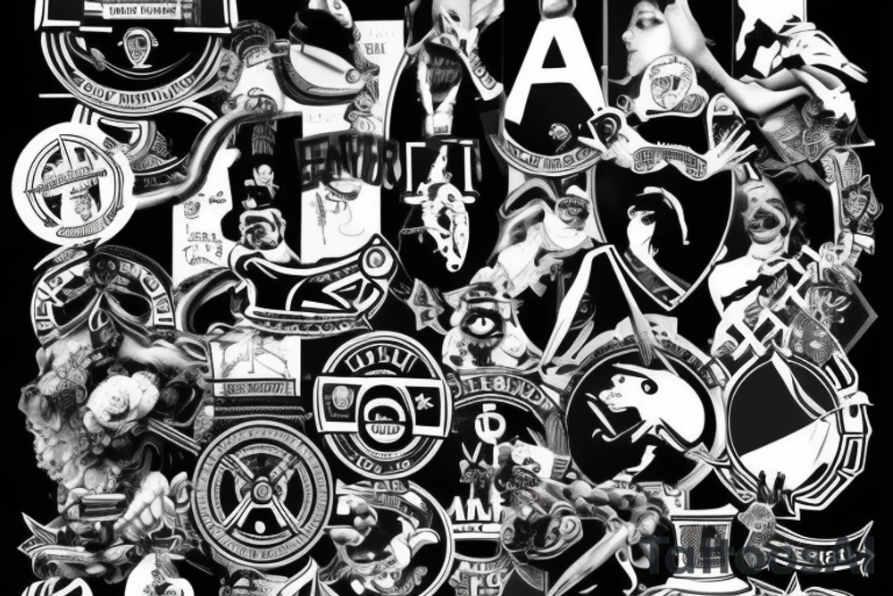 Arsenal symbol tattoo idea