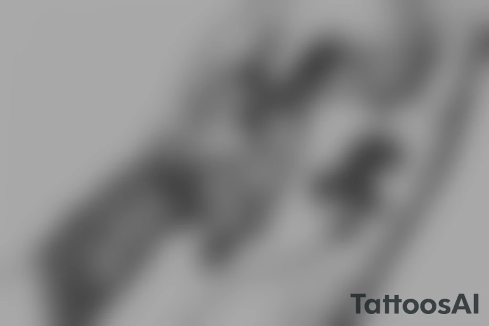 Baby dragon being held on a woman’s outstretched hand. tattoo idea