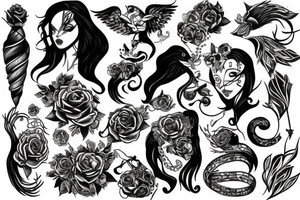 Fierce tattoo idea
