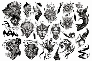 Fierce tattoo idea