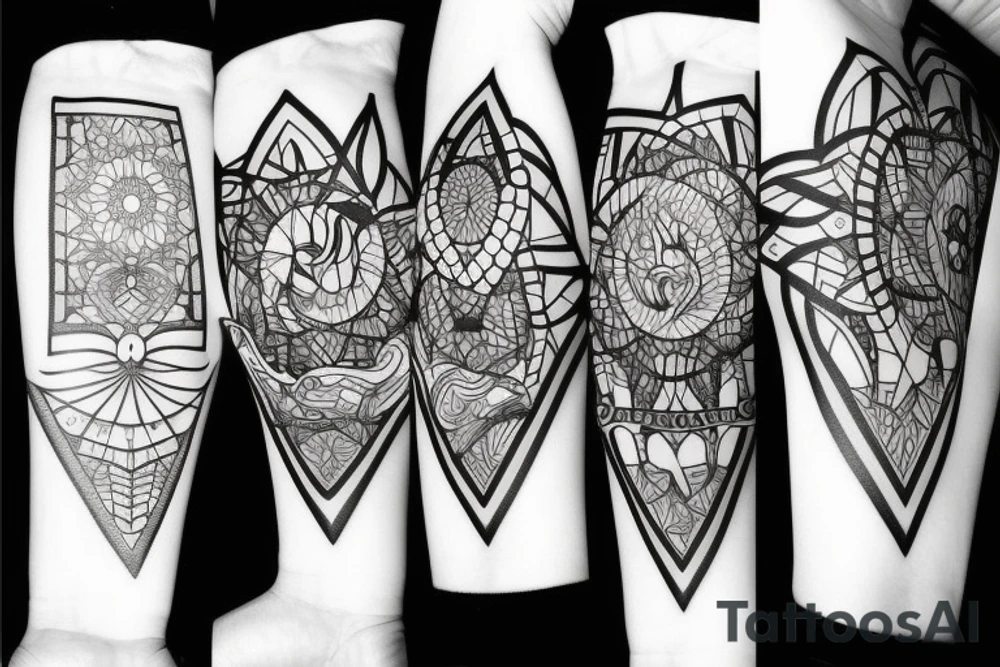 Fierce tattoo idea