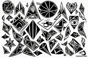 Fierce tattoo idea
