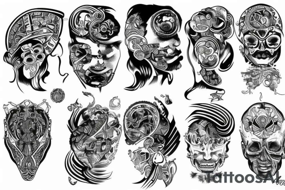 Central cee tattoo idea