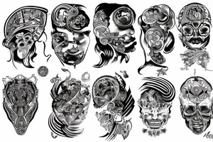 Central cee tattoo idea