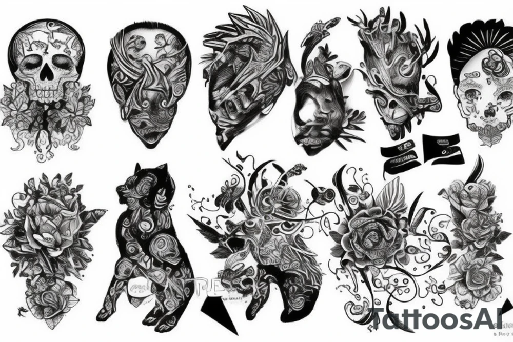 Central cee tattoo idea