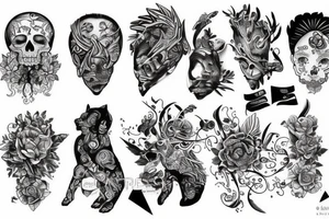 Central cee tattoo idea
