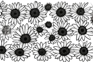 Gerber daisy tattoo idea