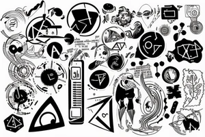 data tattoo idea