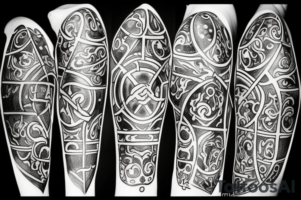 medieval tattoo idea