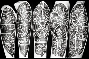 medieval tattoo idea