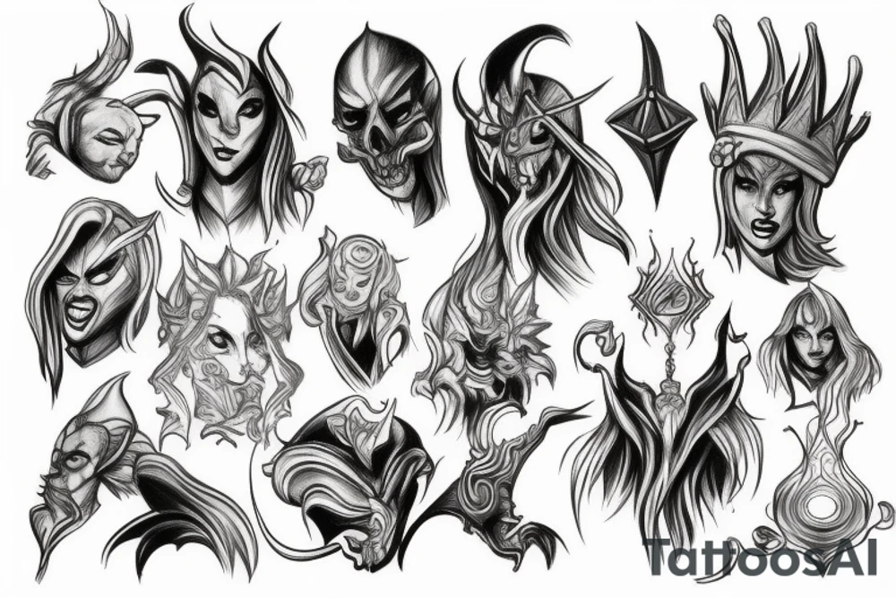 invoker tattoo idea