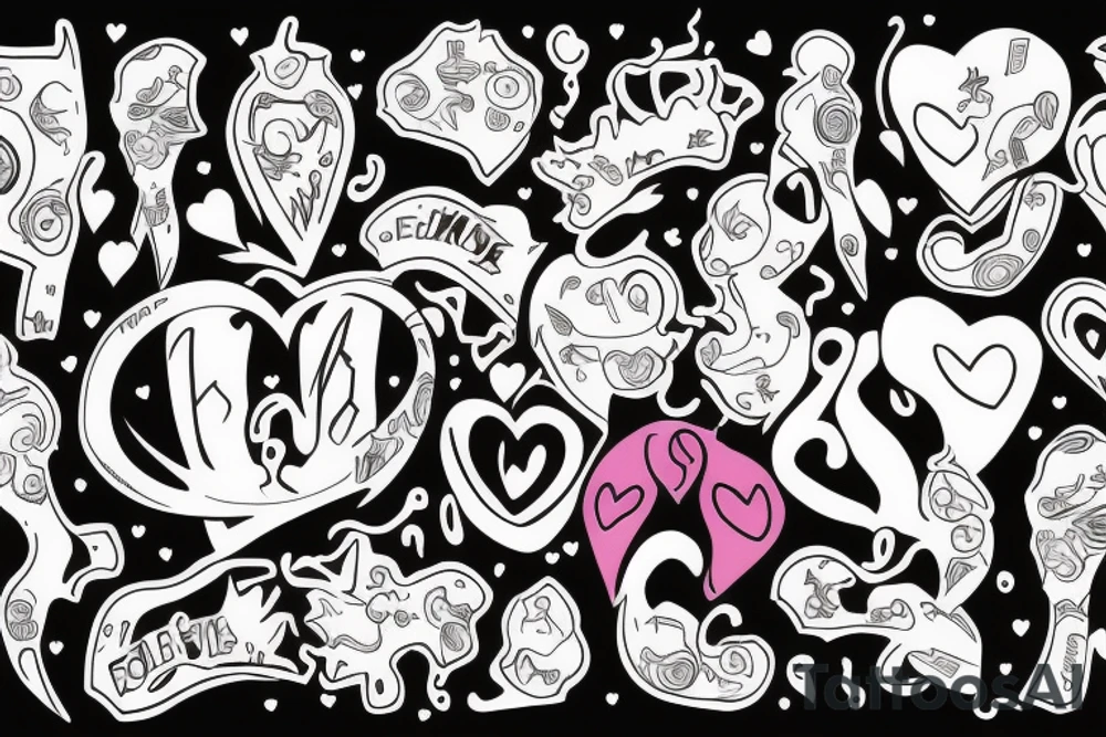 womb tattoo, Heart, Cyberpunk tattoo idea
