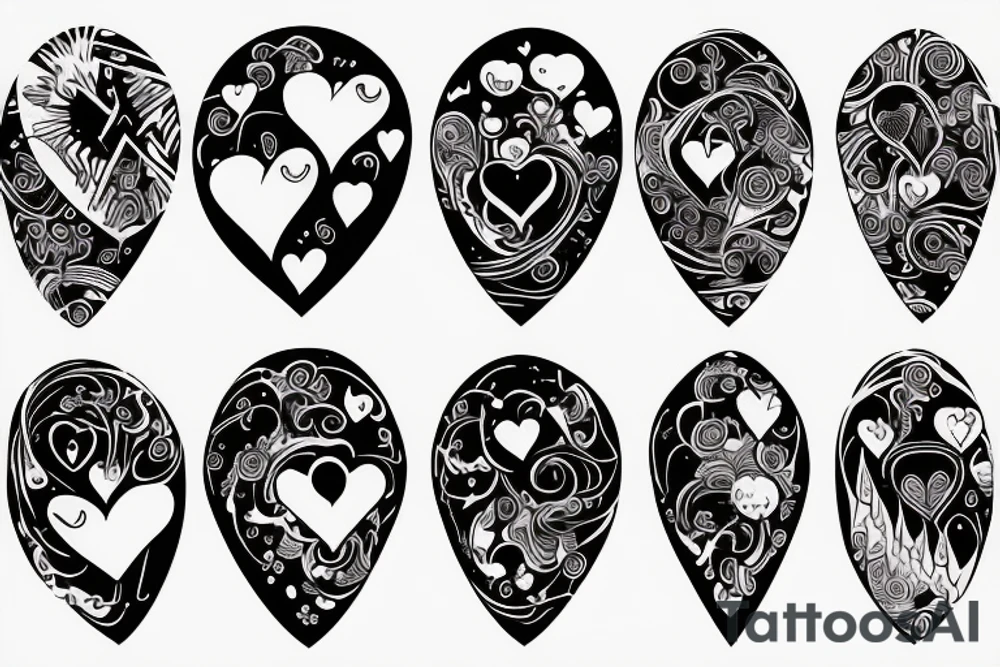 womb tattoo, Heart, Cyberpunk tattoo idea